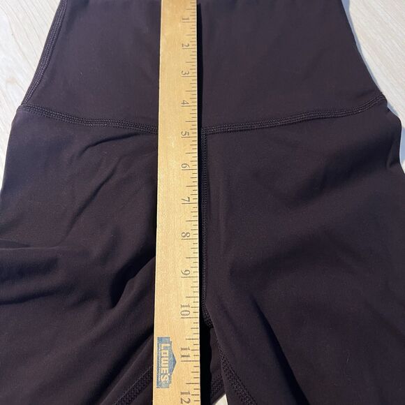 Nuuds XS Brown High Waisted Elevate Leggings Quality Capsule Gym Workout Yoga - Picture 9 of 12